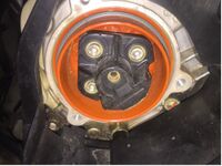 Verteilerfinger des Zündverteilers