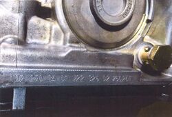 Kennzeichnung MB-Automatikgetriebe