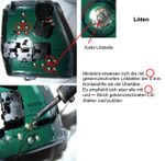 Sitzverstellschalter Folie (4)