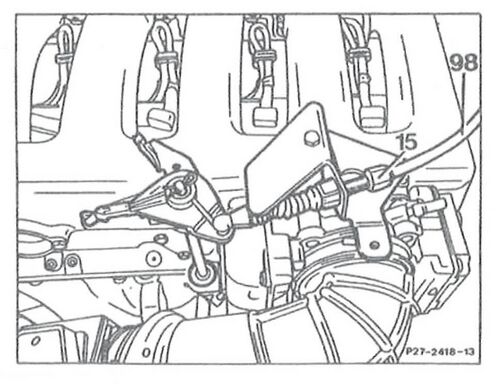 Steuerdruckzug einstellen M120