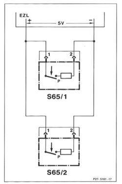 Spannungsänderung durch Schaltvorgänge Diagnose