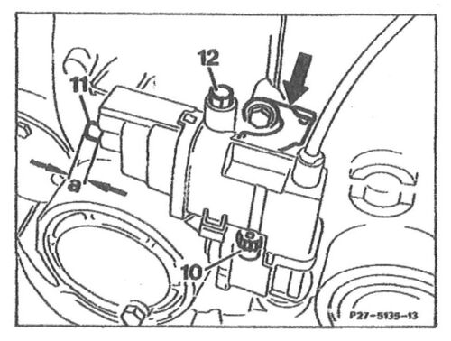 Steuerdruckzug aus- und einbauen