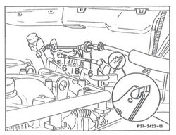 Steuerdruckzug einstellen M119