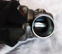 Warmlaufsteller Blick aufs Regelventil