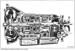 Automatisches Getriebe W4A055
