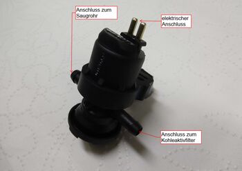 Regenerationsventil (elektrisch)