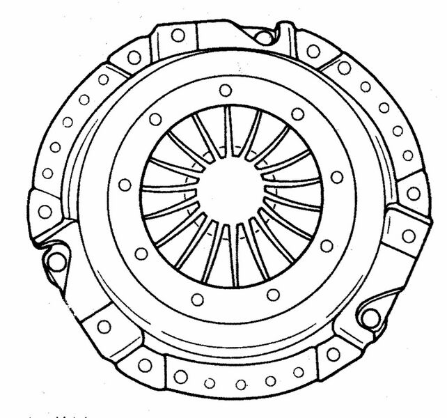 Datei:02 Membranfeder- Kupplung Schaltgetriebe b.jpg